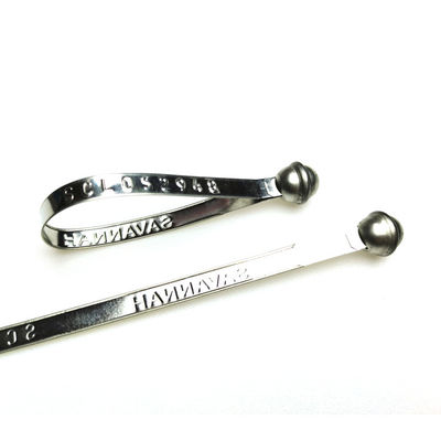 216mm 고정 길이 자물쇠 금속 클립 스트랩 봉쇄 150*8mm 표시 영역
