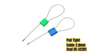 배송물을 안전하게 보호하기 위해 레이저 인쇄 알루미늄 씰을 사용하세요.