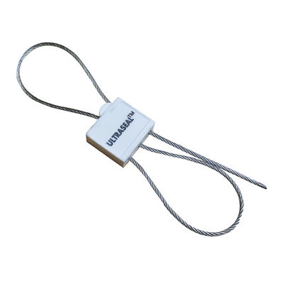 2.0mm 케이블 지름 ISO 17712 테스트 한 번 사용 가능한 듀플 잠금 플라스틱 금속 케이블 봉쇄
