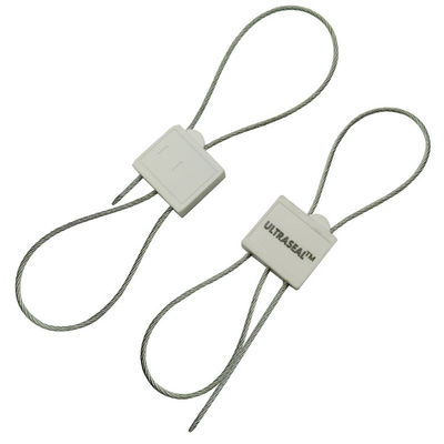 2.0mm 케이블 지름 ISO 17712 테스트 한 번 사용 가능한 듀플 잠금 플라스틱 금속 케이블 봉쇄