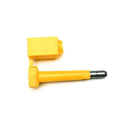 ISO 17712 인증을 받은 컨테이너용 노란색 높은 보안 볼트 봉인 L81.4*W52.3*21.2mm