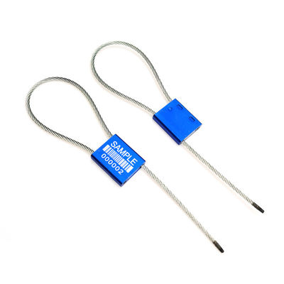 노란색 US-CC251 보안 2.5mm 유선 번호 알루미늄 합금 컨테이너 케이블 봉쇄
