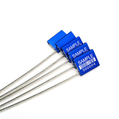 노란색 US-CC251 보안 2.5mm 유선 번호 알루미늄 합금 컨테이너 케이블 봉쇄