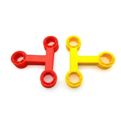 빨간색 28mm 플라스틱 3 팩 병 목 홀더 핸들 캐리어 평균 무게 4.67g / pc