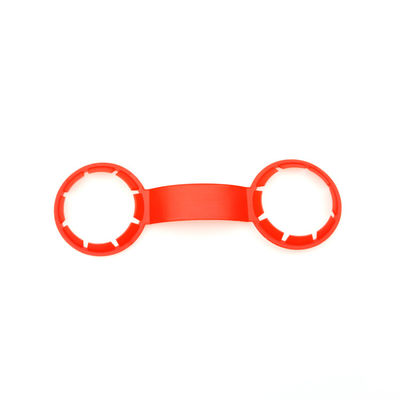 HDPE 2 팩 플라스틱 병 목 휴대 손잡이 플라스틱 홀더 38mm 용품