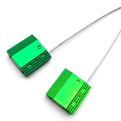 US-CC182 훼손 방지 당겨 튼튼한 알루미늄 컨테이너 보안 케이블 봉인 1.8mm 케이블
