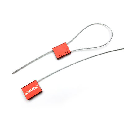 표지 부지 26*22mm US-CC181 번호 선박 컨테이너 철강 케이블 알루미늄 보안 화물 밀봉 잠금
