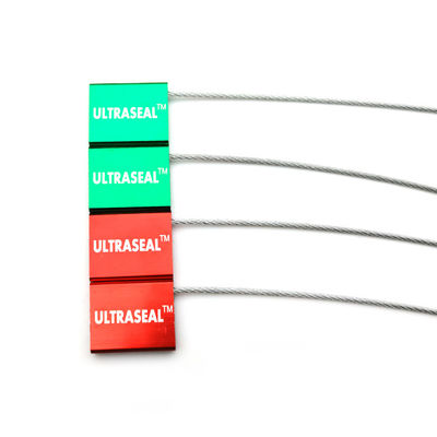 표지 부지 26*22mm US-CC181 번호 선박 컨테이너 철강 케이블 알루미늄 보안 화물 밀봉 잠금