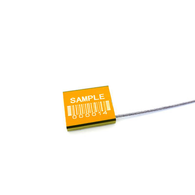 물류 패키지용 알루미늄 합금 케이블 봉쇄 1.5mm 지름 및 설치가 쉽습니다