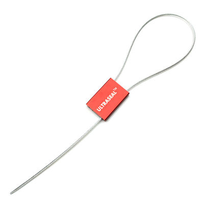 US-CC184 변조 방지 통관 번호 용기 케이블 보안 봉인 케이블 직경 1.8mm