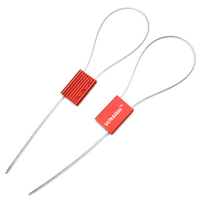 US-CC184 변조 방지 통관 번호 용기 케이블 보안 봉인 케이블 직경 1.8mm