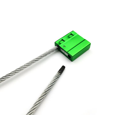 US-CC402 초록 알루미늄 합금 신뢰성 높은 보안 관세 철 케이블 봉인