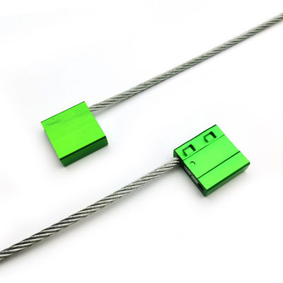 US-CC402 초록 알루미늄 합금 신뢰성 높은 보안 관세 철 케이블 봉인