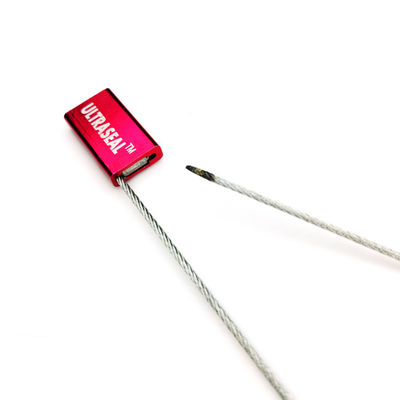 당기는 단단한 잠금 메커니즘 컨테이너 철 전선을 위한 미니 케이블 보안 봉인 1.8mm
