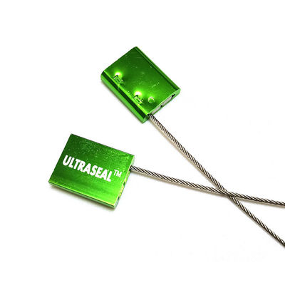 알루미늄 합금 1.5mm 트럭 컨테이너 문 보안 케이블 밀봉 레이저 인쇄