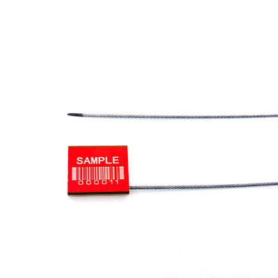 당기는 단단한 잠금 메커니즘 US-CC101 트레일러 트럭 안전 1.0mm 케이블 밀폐 케이블 잠금