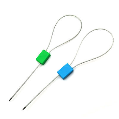 US-CC181C 컨테이너 트럭 보안 태그 변조 플라스틱 밀봉 오렌지 케이블 지름 1.8mm