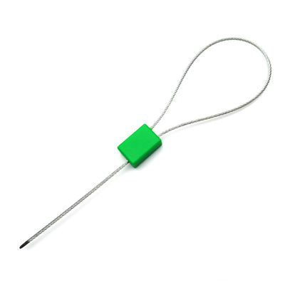 US-CC181C 컨테이너 트럭 보안 태그 변조 플라스틱 밀봉 오렌지 케이블 지름 1.8mm