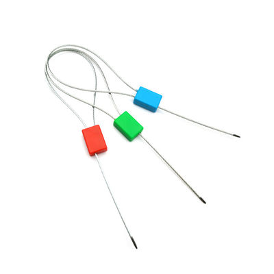 US-CC181C 컨테이너 트럭 보안 태그 변조 플라스틱 밀봉 오렌지 케이블 지름 1.8mm