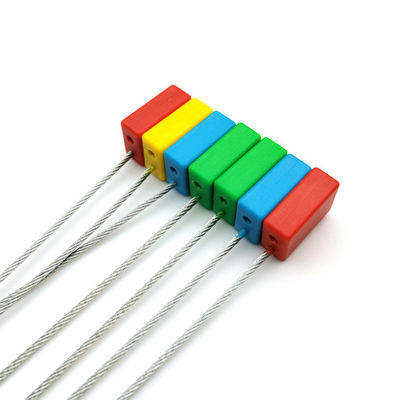 US-CC181C 컨테이너 트럭 보안 태그 변조 플라스틱 밀봉 오렌지 케이블 지름 1.8mm