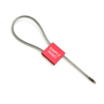 3.5mm 케이블 직경 US-CC351 알루미늄 케이블 통행 철강 봉쇄 잠금 트럭 안전