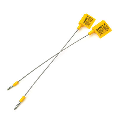 250*27.5*12.4mm 한 번 종료 고정 길이 열 금속 봉인 케이블 넥 봉인 ABS를 가진 플라스틱
