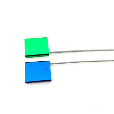 2.0mm 지름 레이저 인쇄 알루미늄 안전 케이블 컨테이너 유선 봉인