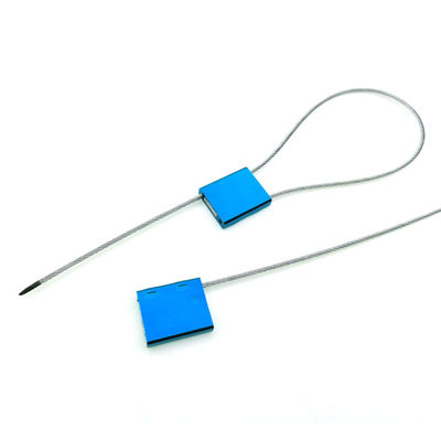 2.0mm 지름 레이저 인쇄 알루미늄 안전 케이블 컨테이너 유선 봉인