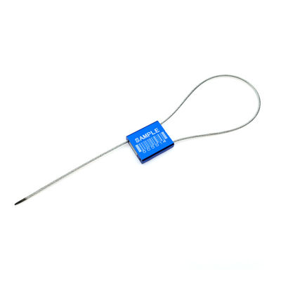 US-CC151 300mm 노출 길이와 1.5mm 지름의 조절 가능한 자물쇠 케이블 밀폐