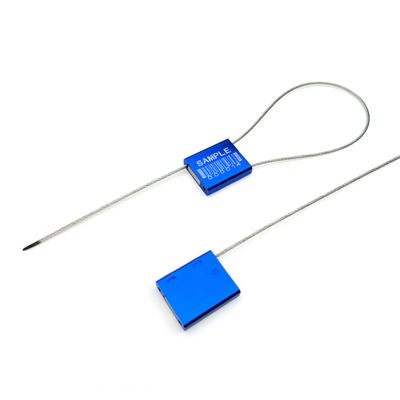 US-CC151 300mm 노출 길이와 1.5mm 지름의 조절 가능한 자물쇠 케이블 밀폐