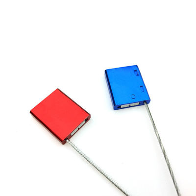 US-CC151 300mm 노출 길이와 1.5mm 지름의 조절 가능한 자물쇠 케이블 밀폐