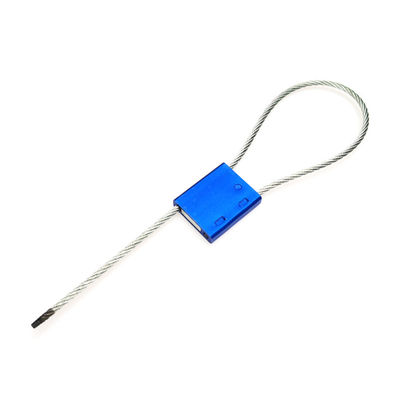 파란색 US-CC251 알루미늄 변조 방지 밀폐 컨테이너 금속 보안 당겨 밀폐 26*22*6mm