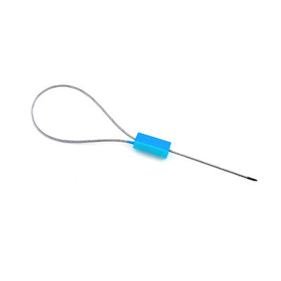 환경 친화적 ABS 일회용 당겨 단단한 1.8mm 헥사고널 보안 와이어 플라스틱 케이블 봉쇄