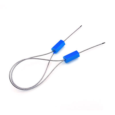 환경 친화적 ABS 일회용 당겨 단단한 1.8mm 헥사고널 보안 와이어 플라스틱 케이블 봉쇄