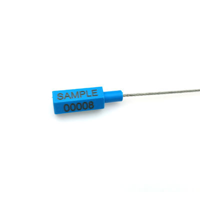 표지면적 26*7mm 통관 고정 길이 육각형 컨테이너 와이어 케이블 봉쇄