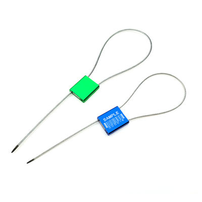 표기 영역 26*22mm 당기는 단단한 변조 방지 보안 컨테이너 번호 케이블 밀폐 잠금
