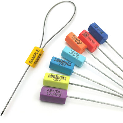 US-CC181A 컨테이너 트럭 플라스틱 밀봉 ABS 코팅 케이블 태그 밀봉 및 철 45