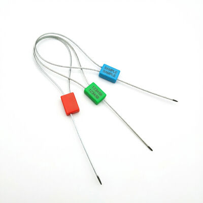 US-CC181C 컨테이너 트럭 보안 태그 변조 플라스틱 밀봉 오렌지 케이블 지름 1.8mm
