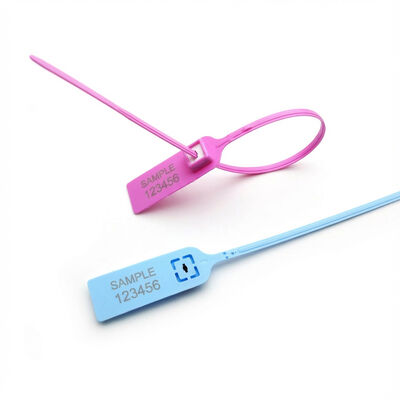 안전 트럭 물류 300*24.5*7.6mm 변조 방지 밀봉 및 금속 삽입