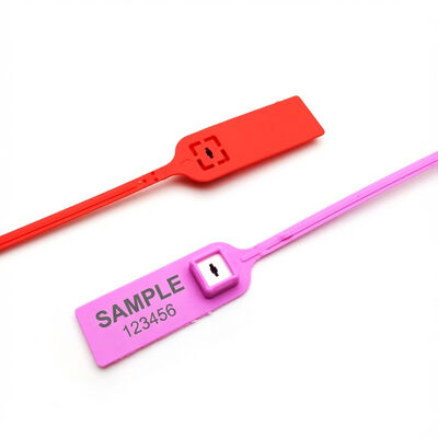 안전 트럭 물류 300*24.5*7.6mm 변조 방지 밀봉 및 금속 삽입