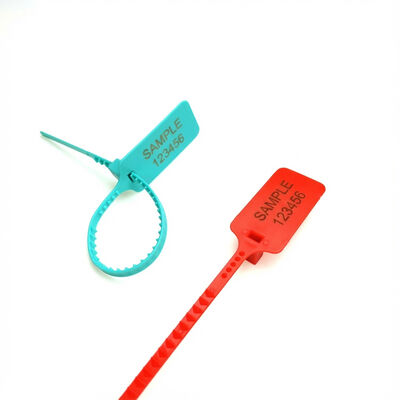 검은색 300mm 의류 및 신발 안전용 맞춤형 플라스틱 봉쇄 평균 무게 4.45g/pc