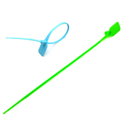 US-PS350W2 플라스틱 헝그 태그 보안 잠금 봉쇄로 운송 컨테이너를 보호하십시오.