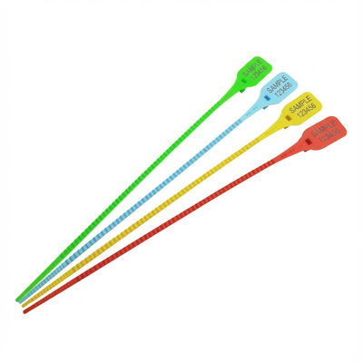 US-PS350W2 플라스틱 헝그 태그 보안 잠금 봉쇄로 운송 컨테이너를 보호하십시오.