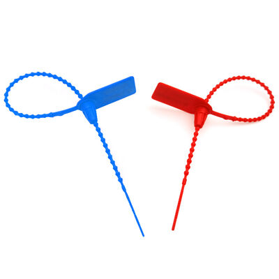 250*19*15.5mm 의류 레이저 / 핫 스탬프 인쇄용 플라스틱 보안 턴 봉인 태그