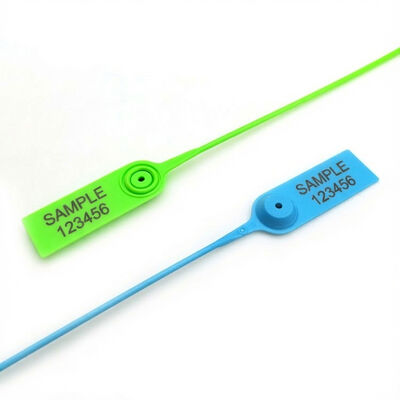 US-PS200C / US-PS350C 시리즈 450mm 당겨 튼튼한 잠금 레이저 인쇄 플라스틱 트럭 보안 봉인