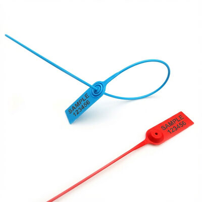 US-PS200C / US-PS350C 시리즈 450mm 당겨 튼튼한 잠금 레이저 인쇄 플라스틱 트럭 보안 봉인