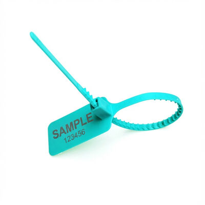 변조 방지용 대형 깃발 수하물 가방용 안전 플라스틱 봉인 표지 영역 L 49.5 * W 30mm