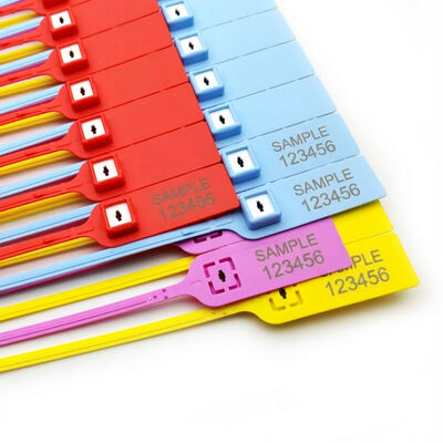 트럭용 일회용 플라스틱 탬퍼 봉쇄 작업 길이 280mm US-PS380M 380*24.5*7.6mm